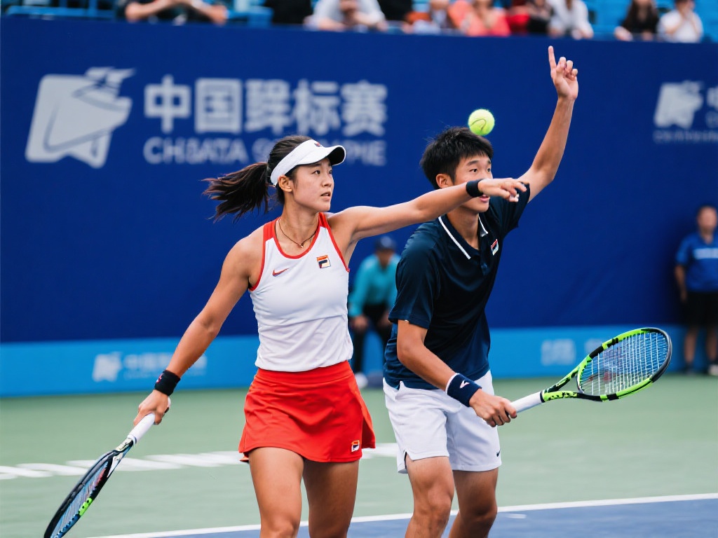 以目前中国网球的新生代为例，女单选手郑钦